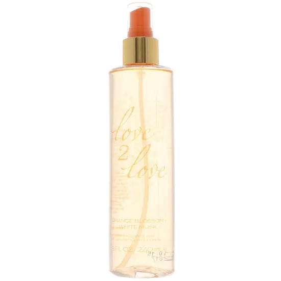 Love2Love Orange Blossom + White Musk Fragrance Mist