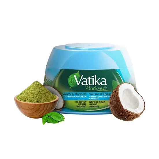 Dabur Vatika Naturals Coconut Henna & Almond Styling Hair Cream