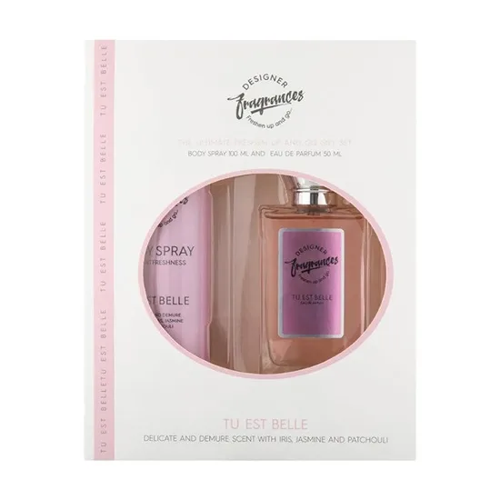 Designer Fragrances Tu Es Belle Women Twin Gift Set