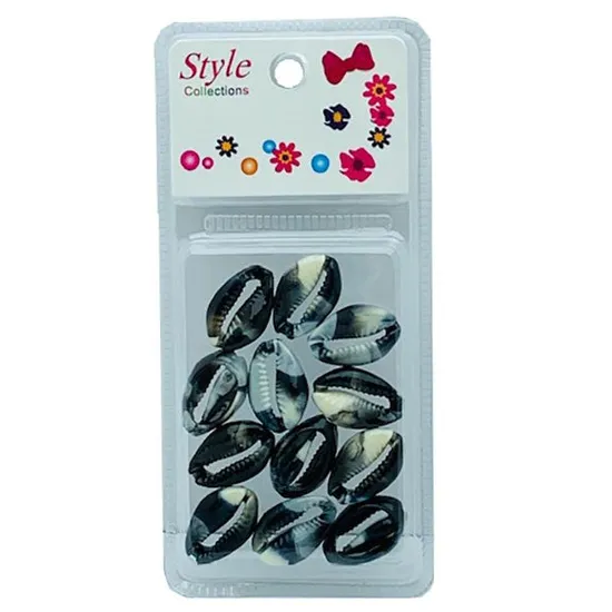 Beauty Collection Style Collection Shell Beads BD016 Black