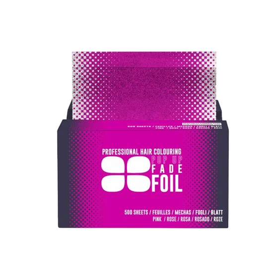 ProCare Professional Hair Colouring Embossed Pop Up Fade Foil Pink