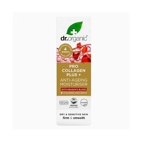 Dr. Organic Pro Collagen Plus Anti Ageing Moisturiser With Dragons Blood