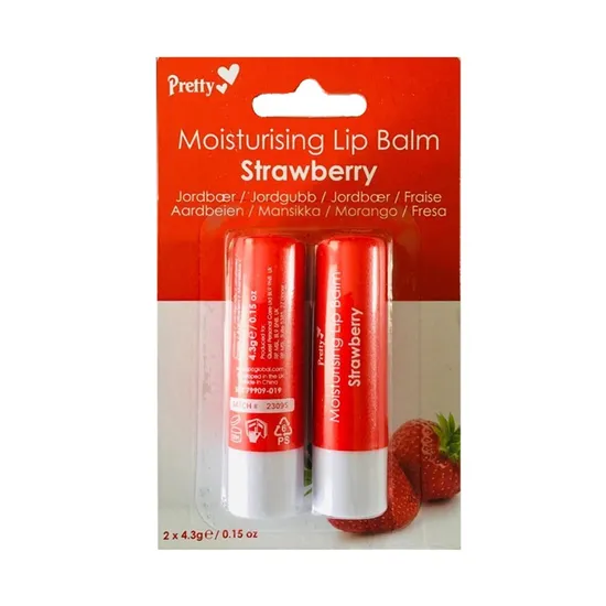 Quest Pretty Moisturising Lip Balm Strawberry