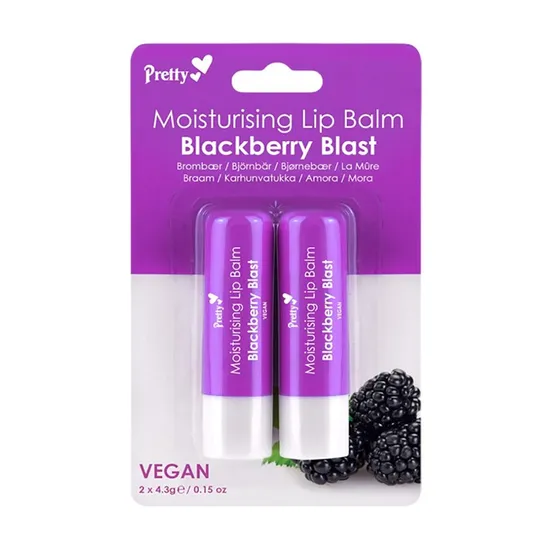 Quest Pretty Moisturising Lip Balm Blackberry Blast