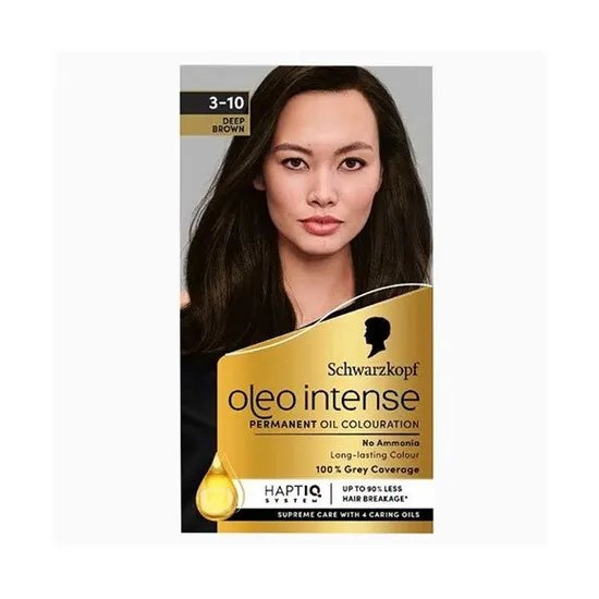 Schwarzkopf Oleo Intense Permanent Oil Colouration 3 10 Deep Brown