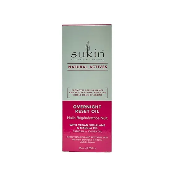 Sukin Natural Actives Overnight Reset Oil