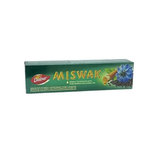 Dabur Miswak Pure Miswak & Blackseed Oil Herbal Toothpaste