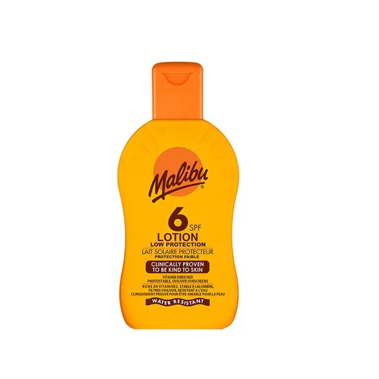 Malibu Low Protection Water Resistant Lotion 6SPF