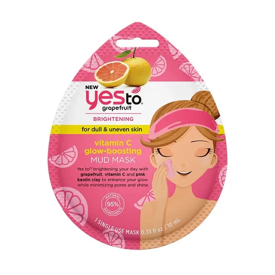 Yes To Grapefruit Vitamin C Glow Boosting Mud Mask