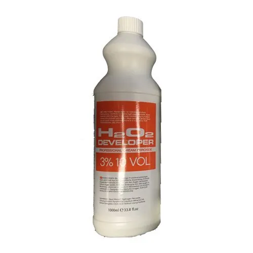 Ebe H2o2 Developer Professional Cream Peroxide 1000Ml / 3 % 10 Volume
