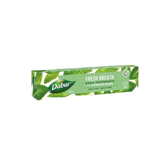 Dabur Fresh Breath Organic Basil Toothpaste