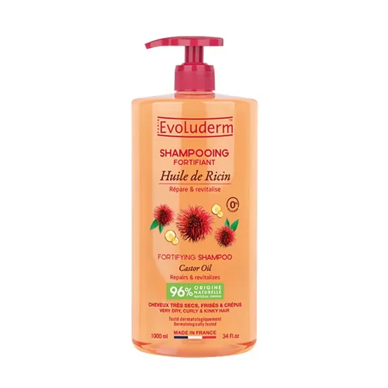 Evoluderm Fortifying Shampoo Castor Oil