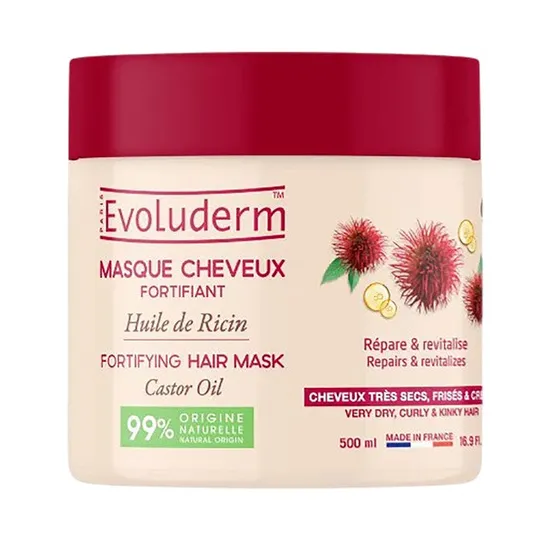 Evoluderm Fortifying Hair Mask Castor Oil
