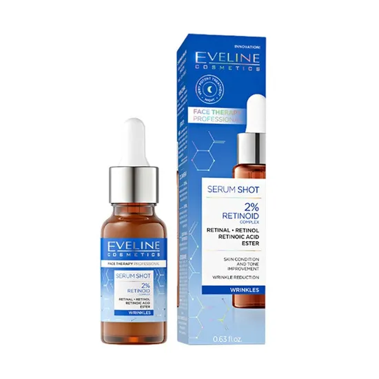 Eveline Face Therapy Serum Shot 2% Retinoid Wrinkle Treatment