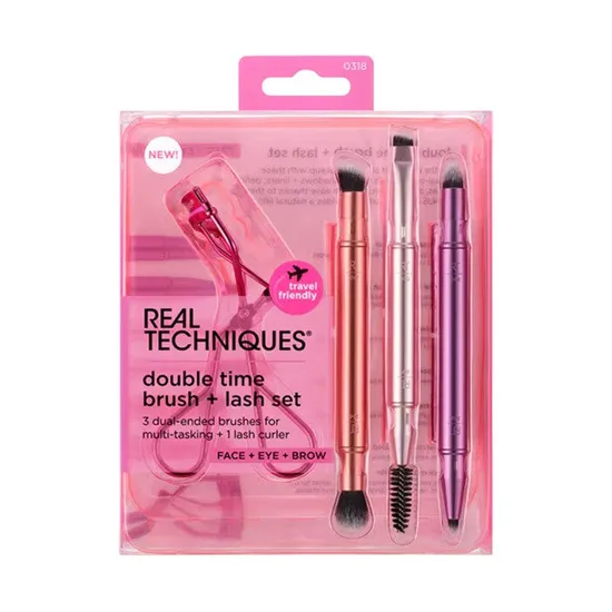 Real Techniques Double Time Brush & Lash Set