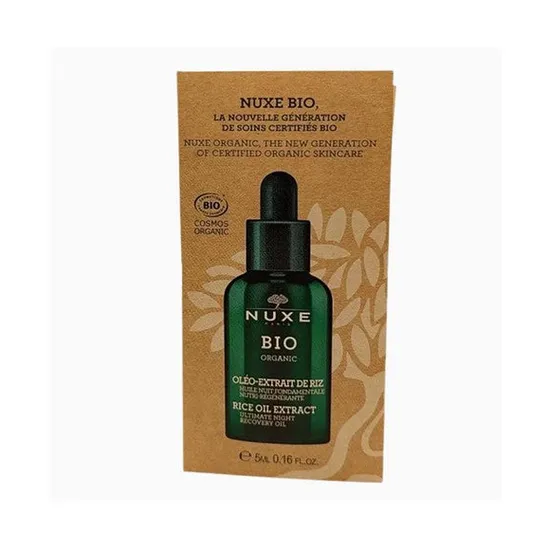 Nuxe Bio Organic Rice Oil Extract Recovery Oil