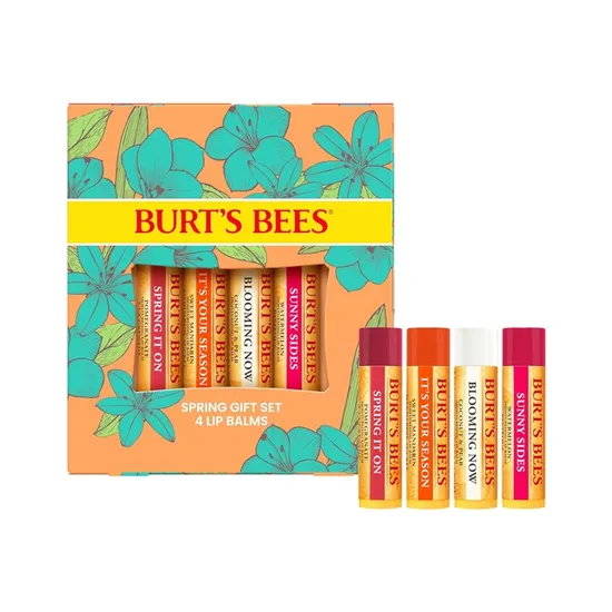 Burt's Bees Beeswax Bounty Lip Balm Set