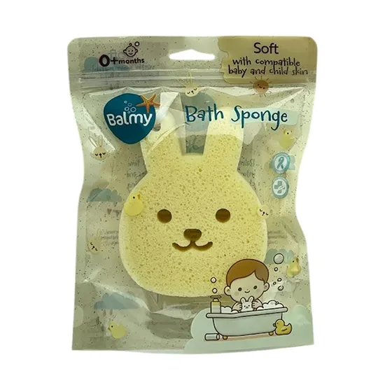 Balmy Naturel Baby Bath Sponge Rabbit