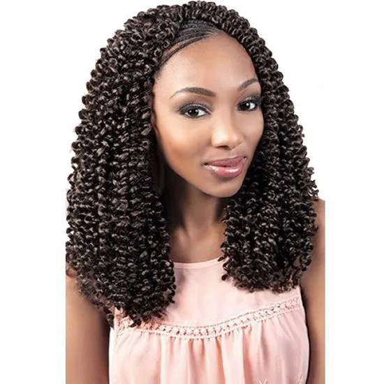 Motown Tress Angels Braid Collection Synthetic 3X Multi Pack Water Wave Braid 18 / 99J