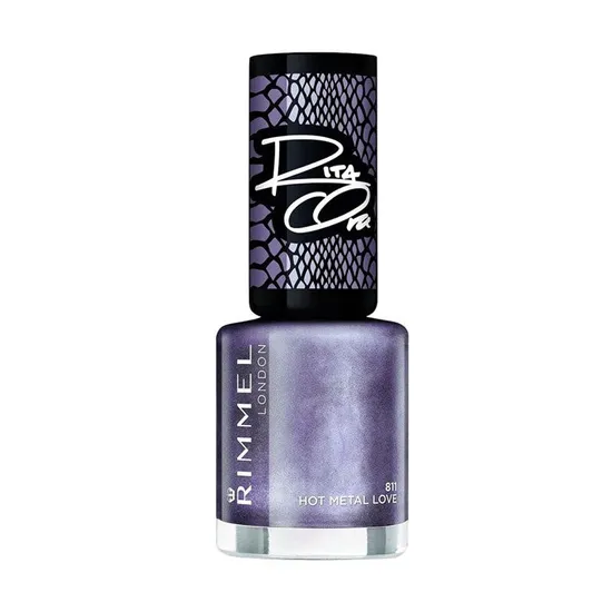 Rimmel 60 Seconds Nail Polish Rita Ora 811 Hot Metal Love