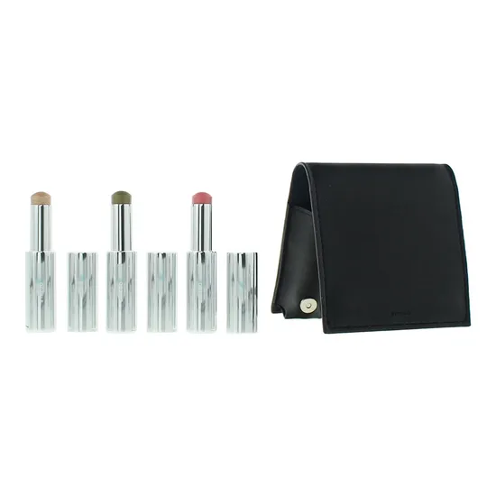 Byredo Colour Stick Set With Leather Pouch Dark Blue Solar Flare, Flower Play + Kumato