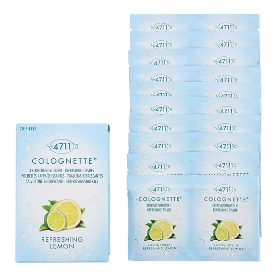 4711 Colognette Refreshing Lemon Tissues