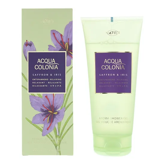 4711 Acqua Colonia Saffron & Iris Shower Gel