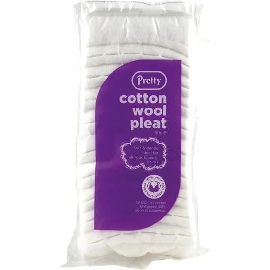 Quest Pretty Cotton Wool Pleat