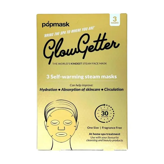Pop Mask Glow Getter 3 Self Warming Steam Mask