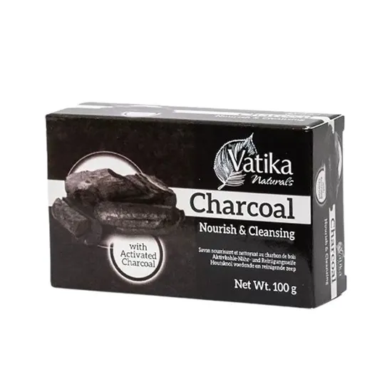 Dabur Vatika Naturals Nourish & Cleansing Charcoal Soap