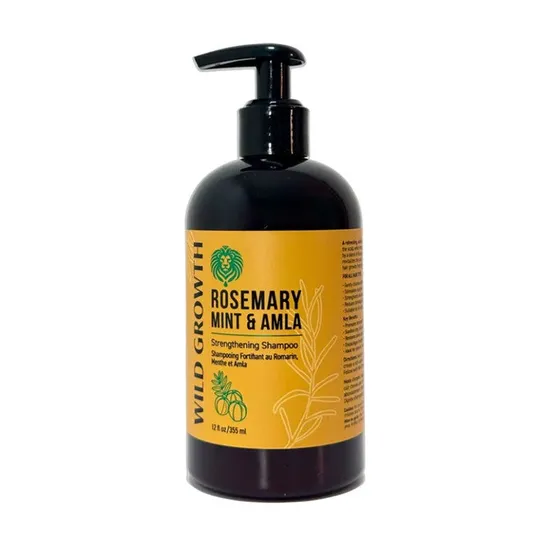 Wild Growth Rosemary Mint & Amla Strengthening Shampoo