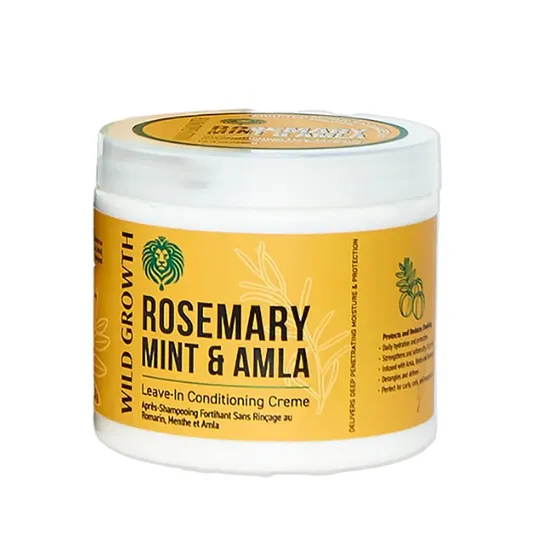 Wild Growth Rosemary Mint & Amla Leave-In Conditioning Creme
