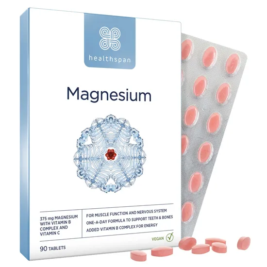 Healthspan 375mg Magnesium Tablets