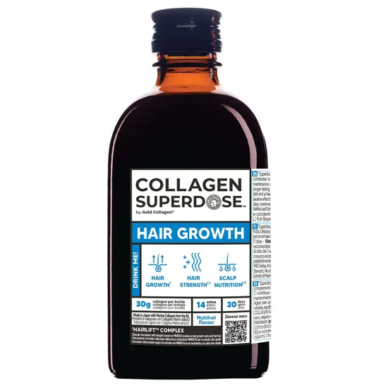 Gold Collagen Hair Growth Collagen Superdose Liquid Supplement