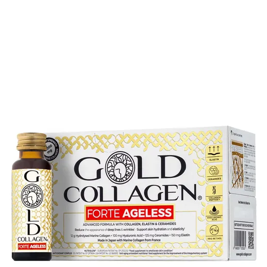 Gold Collagen Forte Ageless Liquid Supplement