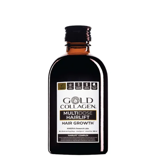 Gold Collagen Hair Growth Liquid Supplement