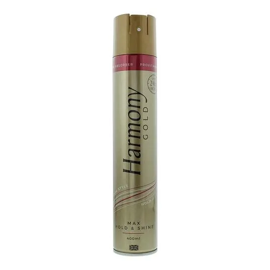 Harmony Gold Max Hold Shine Argan Oil Hairspray