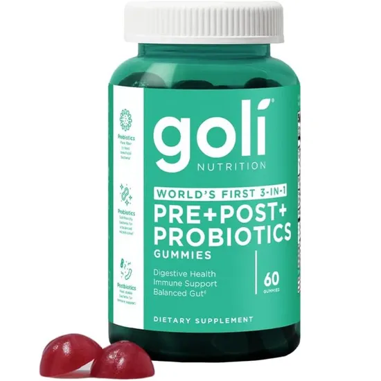 Goli Nutrition Pre+Post+Probiotics Gummies