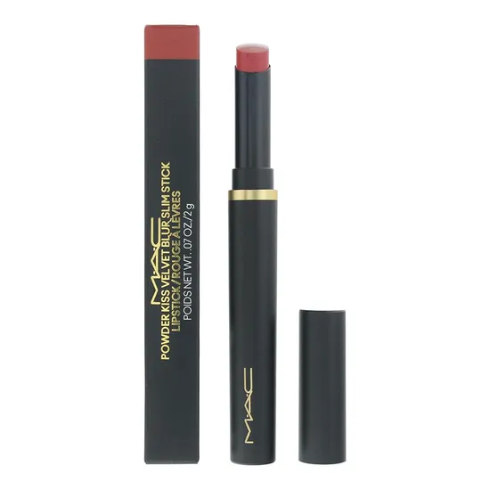 MAC Powder Kiss Velvet Blur Slim Stick Lipstick 877 Devoted To Chili