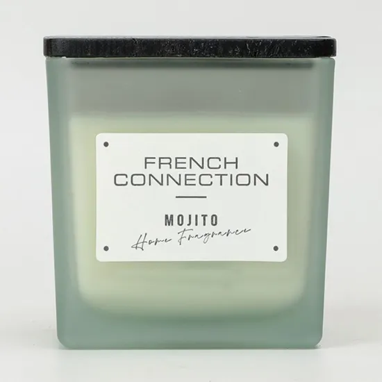 French Connection Square Range Mojito Candle