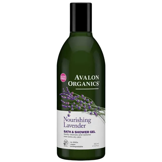 Avalon Organics Lavender Bath & Shower Gel