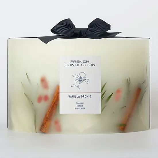 French Connection Botanical Collection Vanilla Orchid Candle