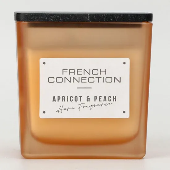 French Connection Autumn Collection Apricot & Peach Candle