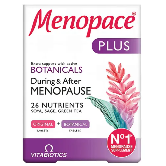 Vitabiotics Menopace Plus Tablets