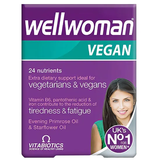 Vitabiotics Wellwoman Vegan Tablets