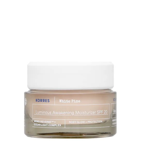 Korres White Pine Luminous Awakening Moisturiser SPF 20