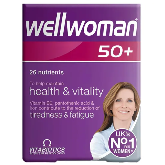 Vitabiotics Wellwoman 50+ Tablets