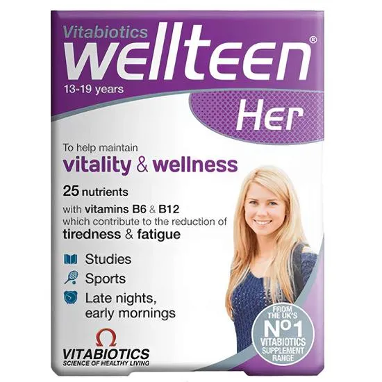 Vitabiotics Wellteen Her Tablets