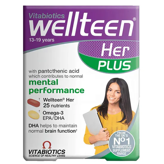 Vitabiotics Wellteen Her Plus Tablets