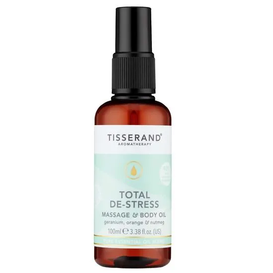 Tisserand Aromatherapy Total-De-Stress Massage & Body Oil